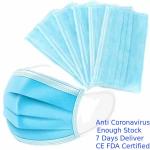 Eco Friendly Earloop Face Mask For Food Service / Personal Health Safety