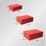 Luxury Gift Box Packaging Stock Magnet Folding Gift Box With Ribbon