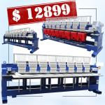 HOLiAUMA 15 colors 8 head computerized embroidery machine china best cap t-shirt