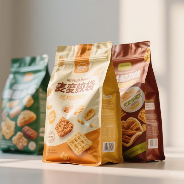 Glossy & Matte Finish Options High Definition Printing Food Packaging Bag For