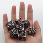 Octopus Hollow Metal Multi Face Dice Set Budemen Dungeon And Dragon DND