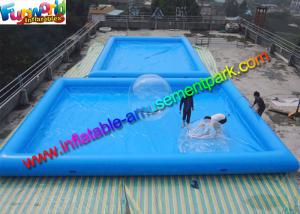 Wholesale Square Inflatable Swimming Pool / blow up inflatable family pool from china suppliers