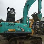 Used excavator japan Kobelco Sk 380 good Quality Low Working Hour Second Hand