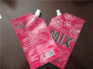 Wholesale Reusable Stand Up Pouch With Spout , Detergent Packaging Spout Pouch from china suppliers
