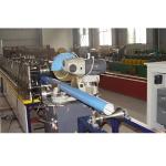 75mm 90mm PPGI Aluminum Round Downspout Tube Roll Forming Machine