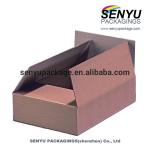 Custom Printing Corrugated Shipping Boxes / Banana Carton Packaging Box