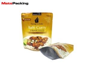 Wholesale Leakproof Retort Pouch Packaging , Custom Laminated Frozen Food Pouches 200g from china suppliers