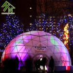 Garden Geodesic Bubble Dome Tent Waterproof PVC Fabric Cover