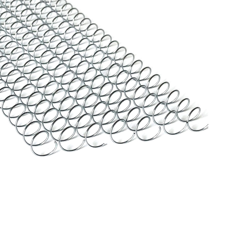 Black 14.7mm Spiral Metal Coil Binding Materials 4:1 Nylon Coated