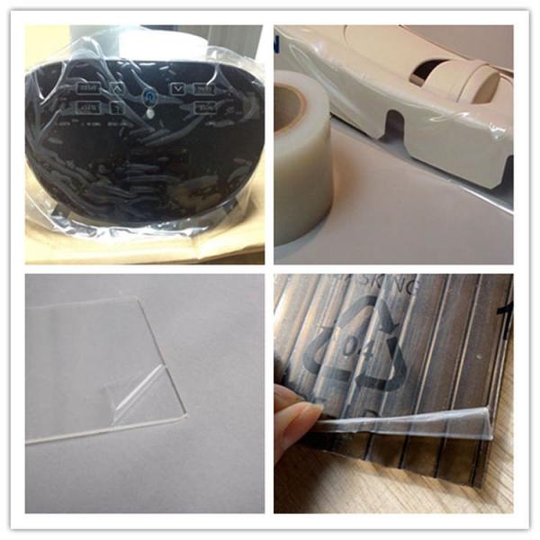 PE PMMA Plastic Sheet Protective Film No Residue