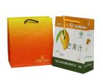 Small Paper Carrier Bag With Foil Hot Stamp Logo for Advertising