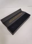 Customized cardboard logo gold folied gift folding magnetic flap box for knife