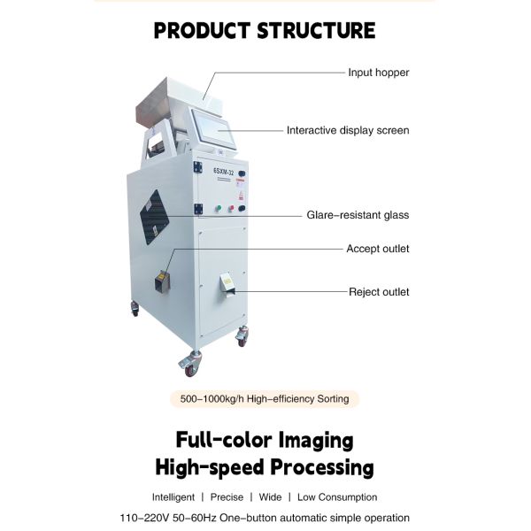 Coffee Color Sorter Corn Candy Bean Colour Selection Machine Color Sorting Machine