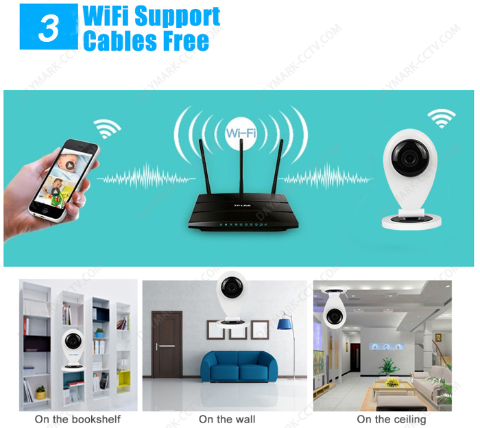 Smartlink wifi connection wireless hidden mini camera for baby care
