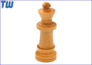 Wholesale Wooden Chess King Design USB Flash Drive Custom Logo Printing from china suppliers
