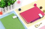 Business notebook with pen holder(frosted)