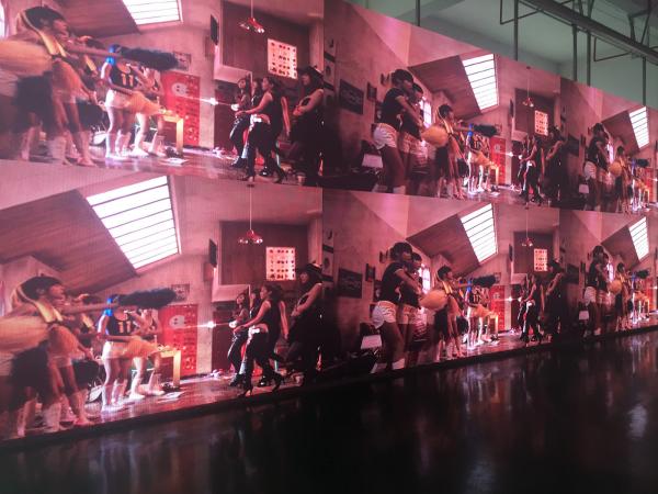 SMD 3528 4.8mm Indoor Rental LED Display , led full color display