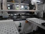 Two Workstation Six Side Drilling Machine For Wood 46KW