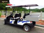 Battery Powered Custom Electric Golf Carts , Electric Patrol Car 8 Hours