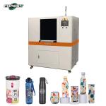 Efficiency Cylinder Inkjet Printer For Glass Plastic Stainless Steel Thermos