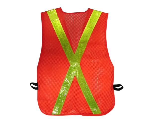 Mesh Hi Vis Vest Construction Orange Mesh Safety Vest Fluorescent