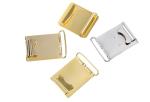 Metal Locket Military Style Belt Buckles Electroplate Die Casting