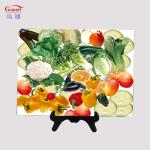Product Clear Tempered Glass Cutting Board With Handle All-Season 6Mm White