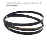 High Carbon Bandsaw Blades for Wood Working (Black Hardened) Size:1400mmx10x24T