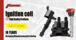 KEMMEX FD497 1S7G12029AC Ignition Coil for Ford Mazda 1.6 2.0 2.3 16V 1.6 TI