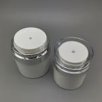 15g 30g 50g Refillable Acrylic Airless Pump Cream Jar With Double Wall For