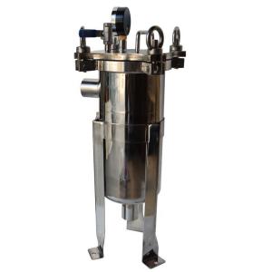 Wholesale High Pressure Stainless Steel Bag Filter Housing for Well Water Filtration 500L/Hour from china suppliers