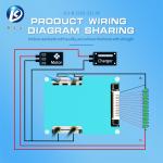 KLS 6s 8s 13s 16s 20a 30a 40a 60a lifepo4 bms 20v 48v 60v li-ion bms for e-bike