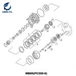 Excavator Spare Parts MB40 Swing Motor Parts