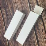 White cardboard box cosmetics toothbrush toothpaste packaging box color box