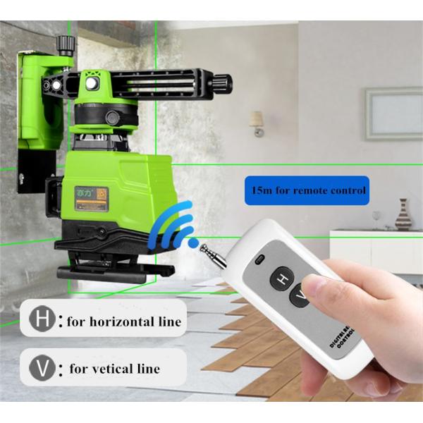3D 12 Lines Green Beam Self-Leveling 360 Degree Horizontal & Vertical Floor Laser Level