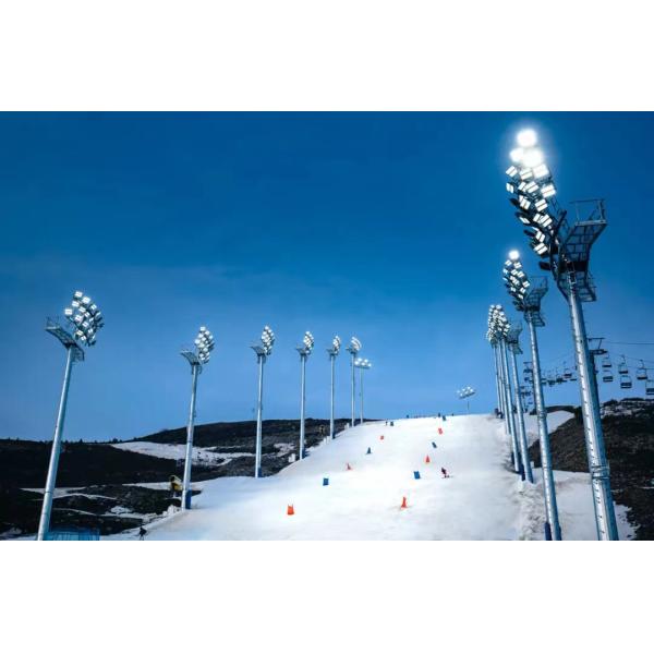 Mercury Free High Mast Led 600W Stadium Flood Lighting For Sports Stadium