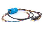Low Torque Compact USB 30 Amp Slip Ring Pneumatic OEM