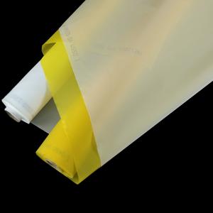 Wholesale Tear Resistant Polyester Screen Printing Mesh White / Yellow / Black from china suppliers