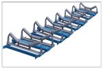 650mm Belt Conveyor Partrs 89mm Diamater Size 240mm Length Conveyor Rollers