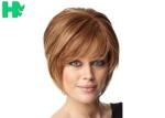 Short Elegance Synthetic Wig For White Women No Shedding & Tangle