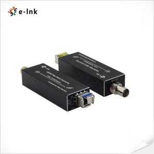 Wholesale HD SDI Over Fiber Converter Single Mode LC 20KM SDI Fiber Transmitter Receiver from china suppliers