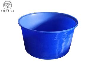 Wholesale 1000l Access Plastic Open Top Cylindrical Tank , Poly Round Water Tank With Lids from china suppliers