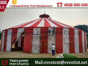 Wholesale Heavy Steel Frame Custom Events Tents Double PVC Fabric 32m Diameter For Circus Rental from china suppliers