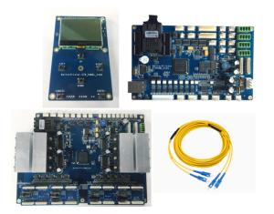 Wholesale I3200 Gigabit Network Inkjet Printer Board Kit For Textile Digital Oval Printer from china suppliers