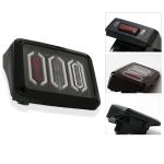Jeep Smoked LED Tail Lights / Reverse Daytime Running Lamps ABS + PC Material