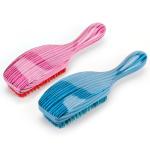 Customized Logo Abeis Long Handle 100% Boar Bristle Curved Men'S Wave Brush 360