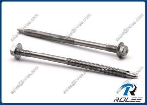 Wholesale 410 Stainless Steel Tek Screw for Heavy Duty Steel Structure, Double Thread from china suppliers