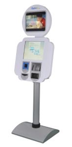 Wholesale Free Standing Kiosk for Ticketing / Card Printing, Tel / Transport Card Recharging from china suppliers