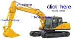 Excavator cylinder hitachi ZX400/ZX450/ZX480 bucket cylinder/ arm cylinder/ boom