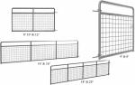 Fully Welded Cattle Corral Panels 4- Rail Livestock Metal Fence Panels
